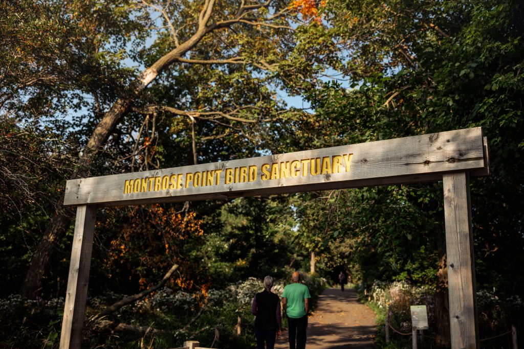 Montrose Point Bird Sanctuary entrance